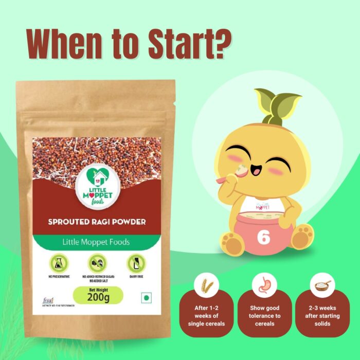 When to start sprouted multigrain mix for babies