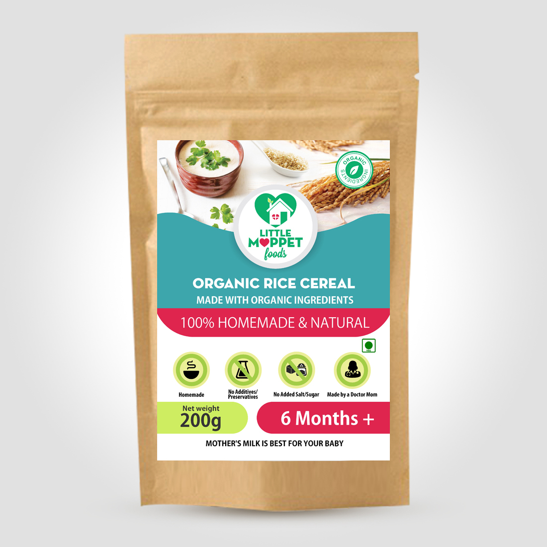 rice cereal at 4 months