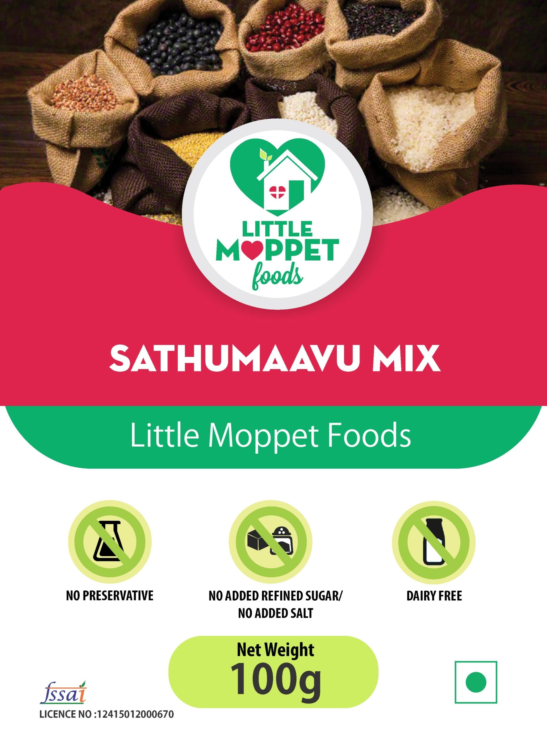 Sathumaavu health mix is a weight gaining health mix for babies.This Multigrain health mix consists of 13 different pulses, cereals and dry fruits.
