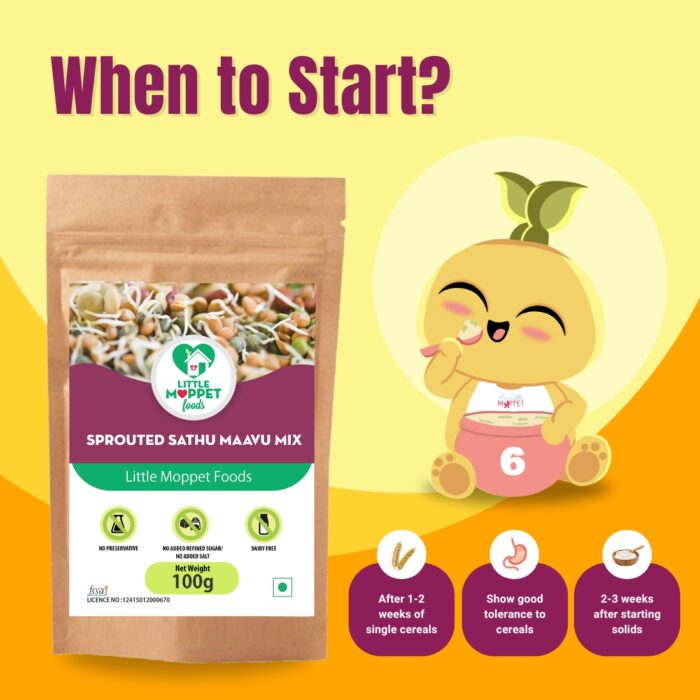 When to start sprouted multigrain mix for babies