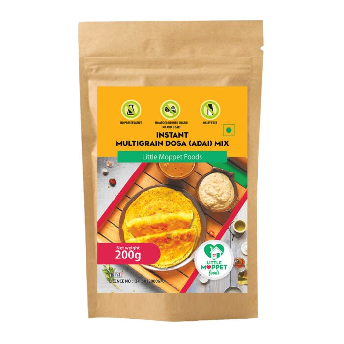 Instant Multigrain Dosa Mix /Adai Mix [200g] - MyLittleMoppet Store