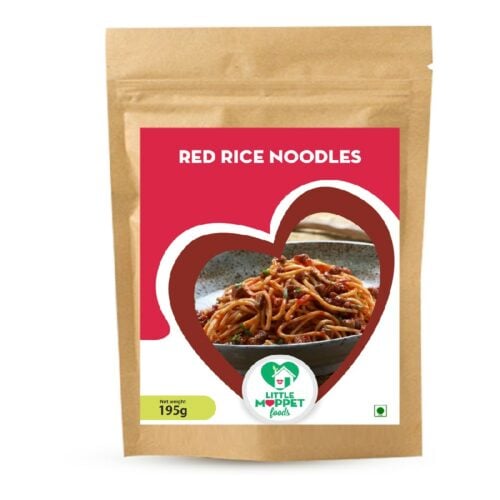 Red Rice Noodles has high amounts of anthocyanins, antioxidants and iron which helps to reduce inflammation, allergies and prevents anemia.