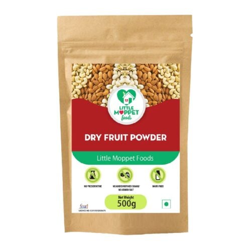 Dry Fruits Powder for babies and kids Can be instantly added with any variety of foods. It helps in brain and body development and also aids weight gain.
