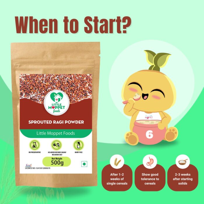 When to start sprouted multigrain mix for babies