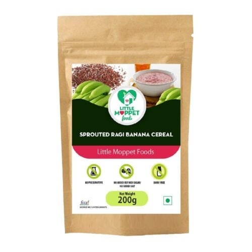 Sprouted Ragi Banana Cereal