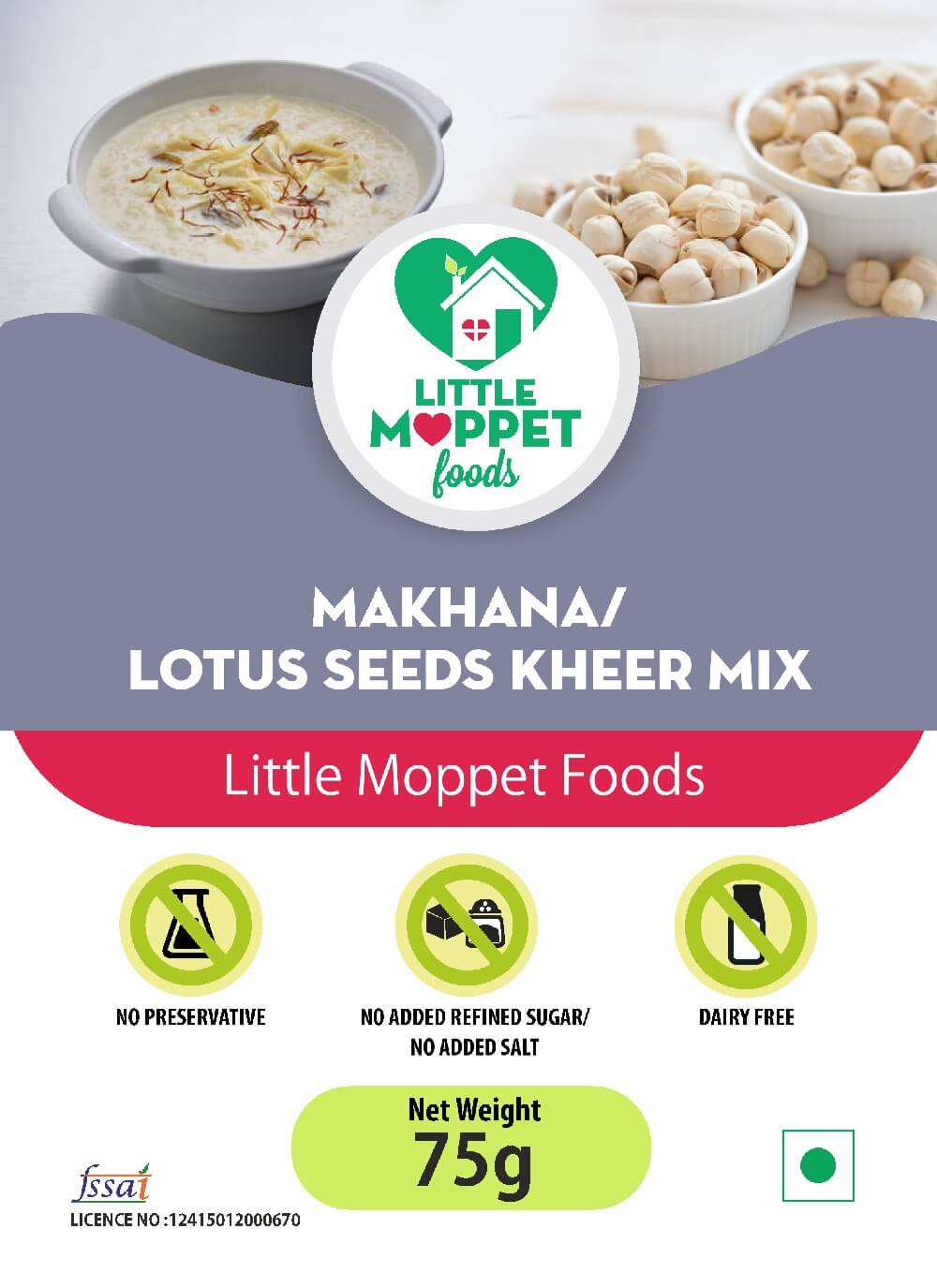 Makhana/Lotus Seed Kheer Mix