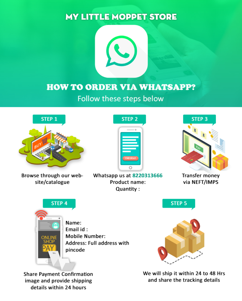 Whatsapp shopping 1 Order organic baby food through whatsapp