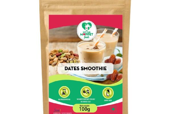 Dates Smoothie Mix - Instant Drink Mix Powder For Kids And Adults [100g]