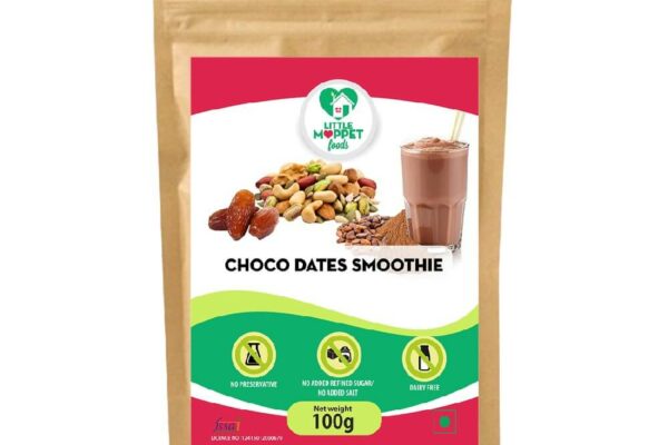 Choco-Dates Smoothie Mix - Instant Drink Mix Powder For Kids And Adults [100g]
