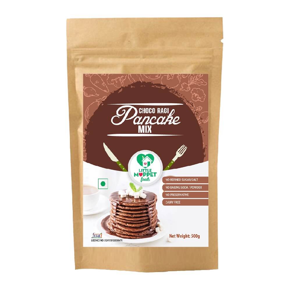 Choco Ragi Pancake