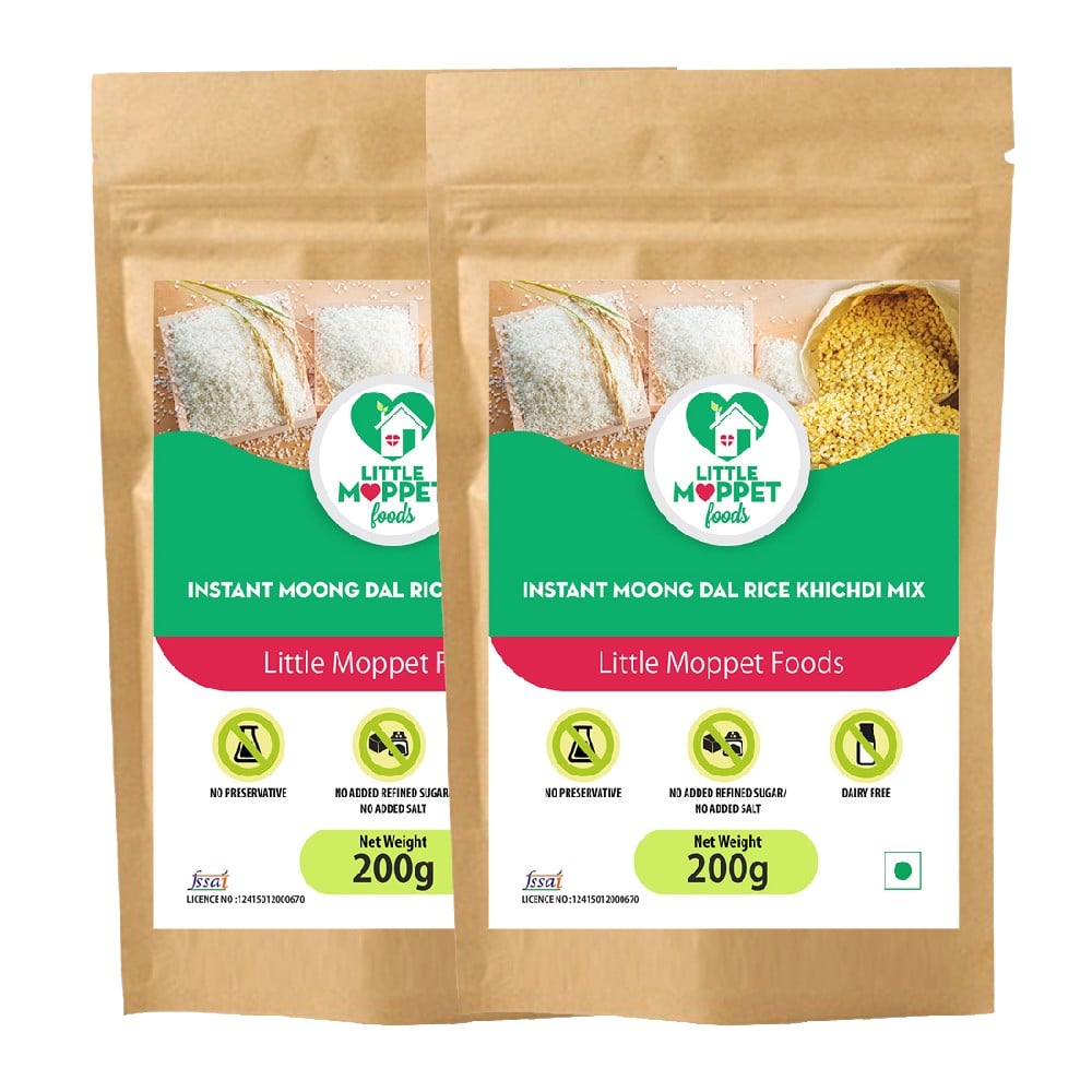 Instant Moongdal Rice Kh1ichdi Mix Super Saver Pack