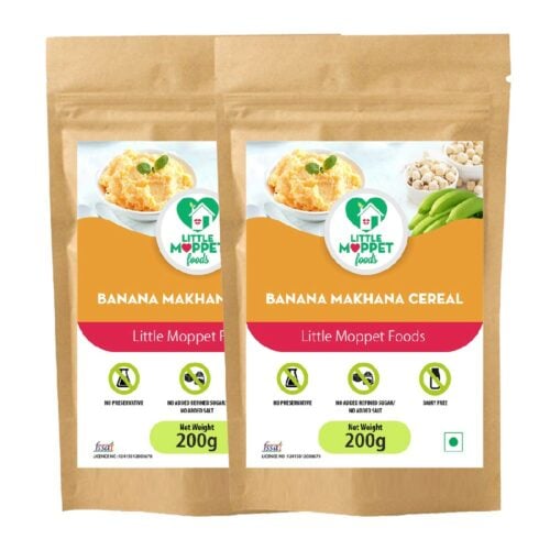 Banana Makhana Cereal