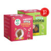 Moppet Stick Cookie Combo [ Dry Fruits (150g) & Banana Oats (150g)]
