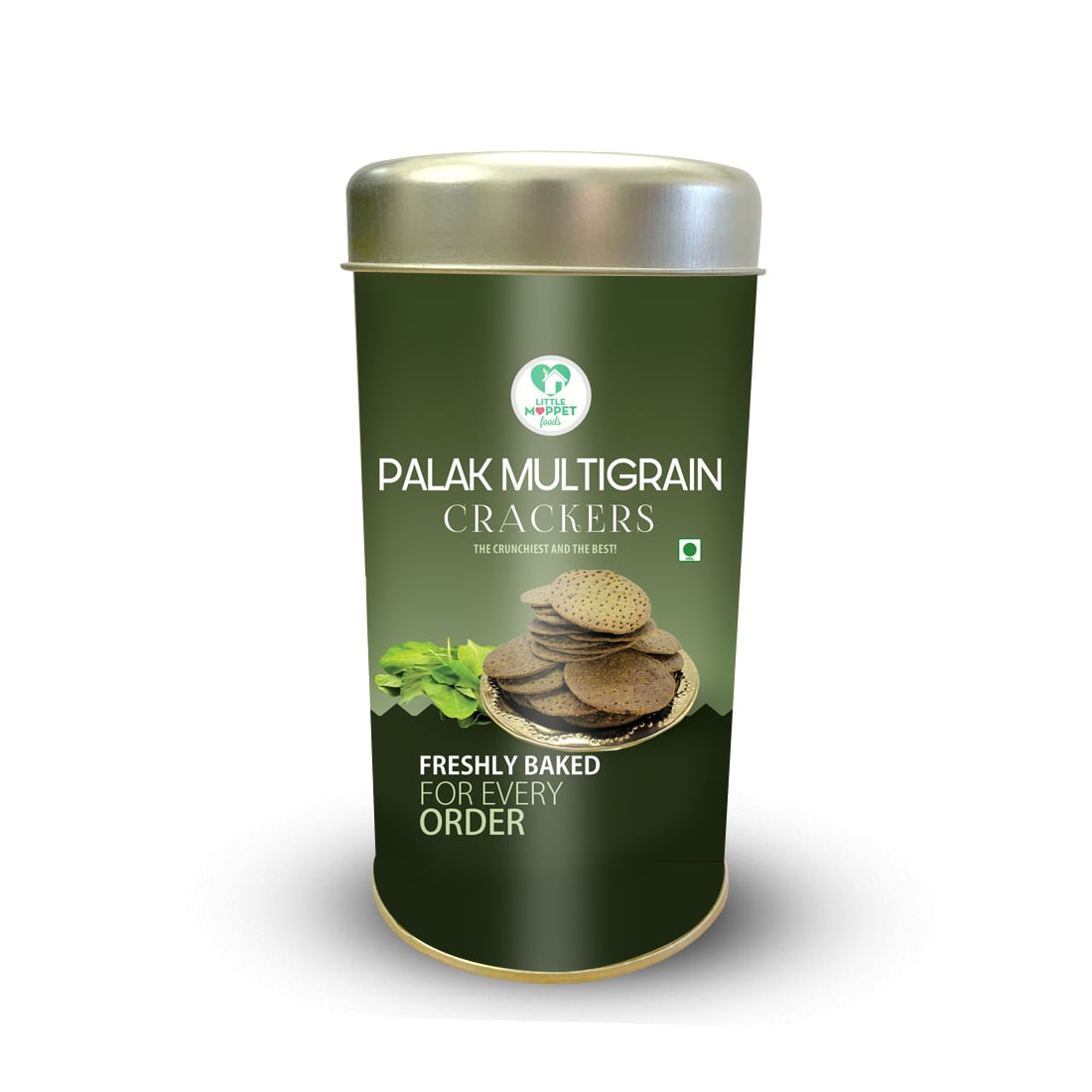 Palak Multimillet crackers