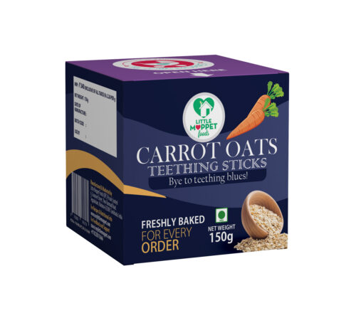Carrot Oats Teething Sticks