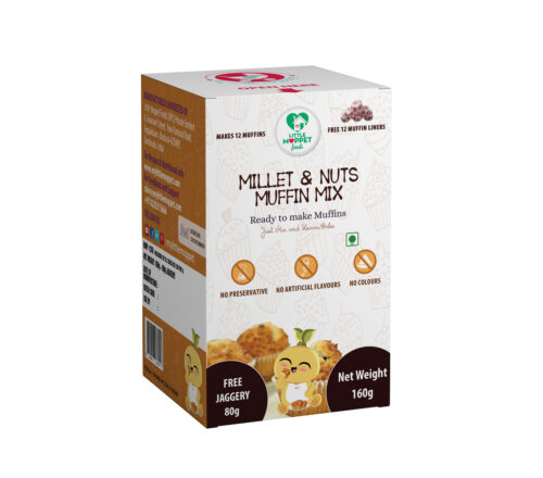 Millet and Nuts Muffins