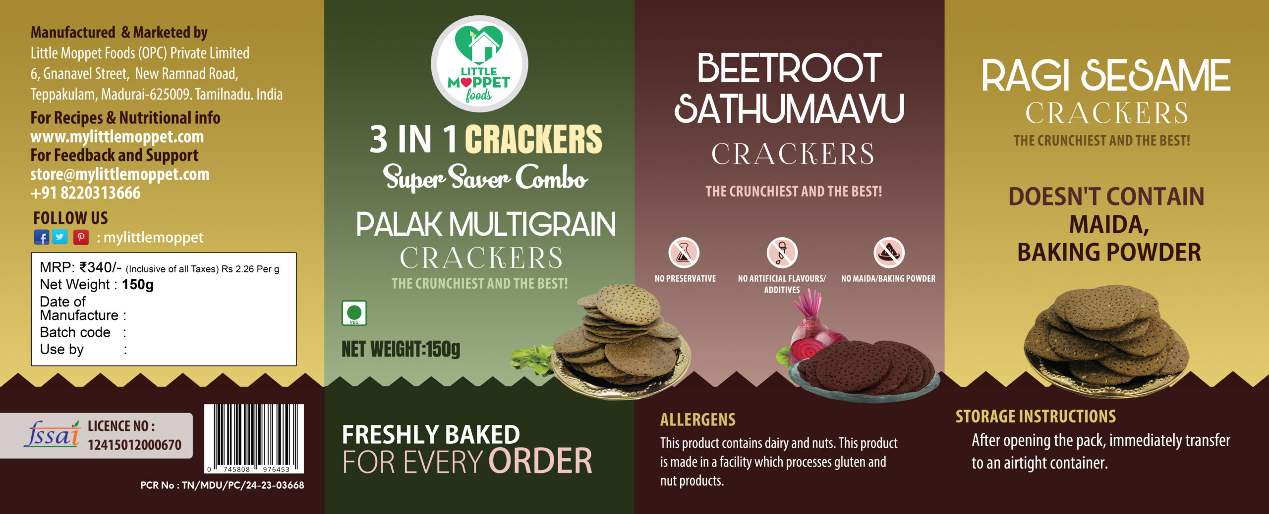 3 in 1 Crackers combo pack - Image 2