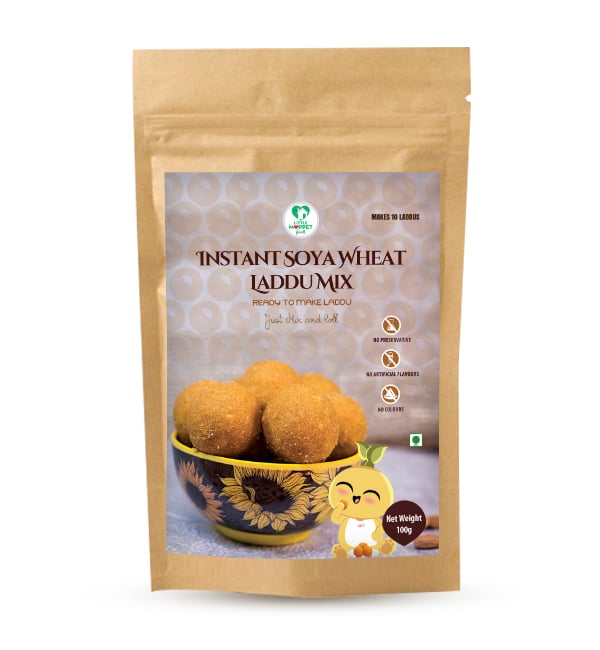 Instant Soya Wheat Ladoo for Kids