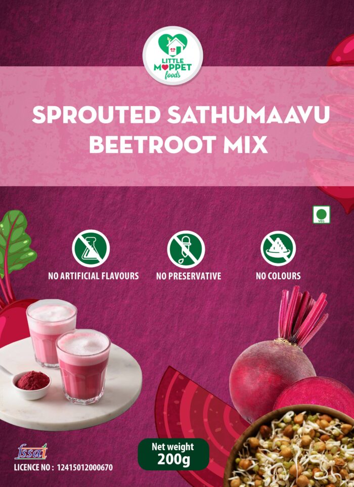 Sprouted Sathumaavu Beetroot MIx