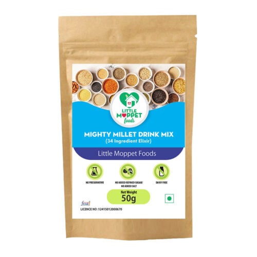 Mighty Millet Drink Mix - 34 Ingredient Health Drink Mix Elixir