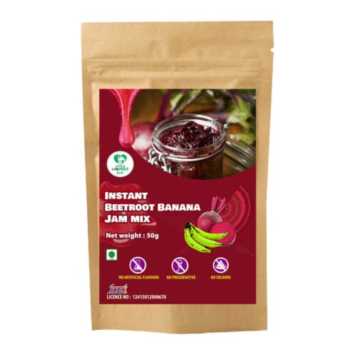 Instant Beetroot Banana Jam Mix