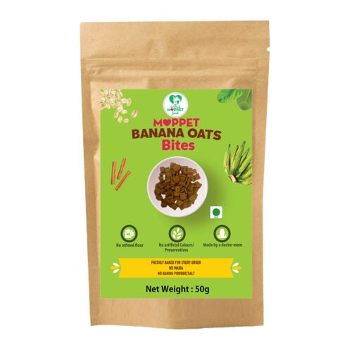 Banana Oats Moppet Bites