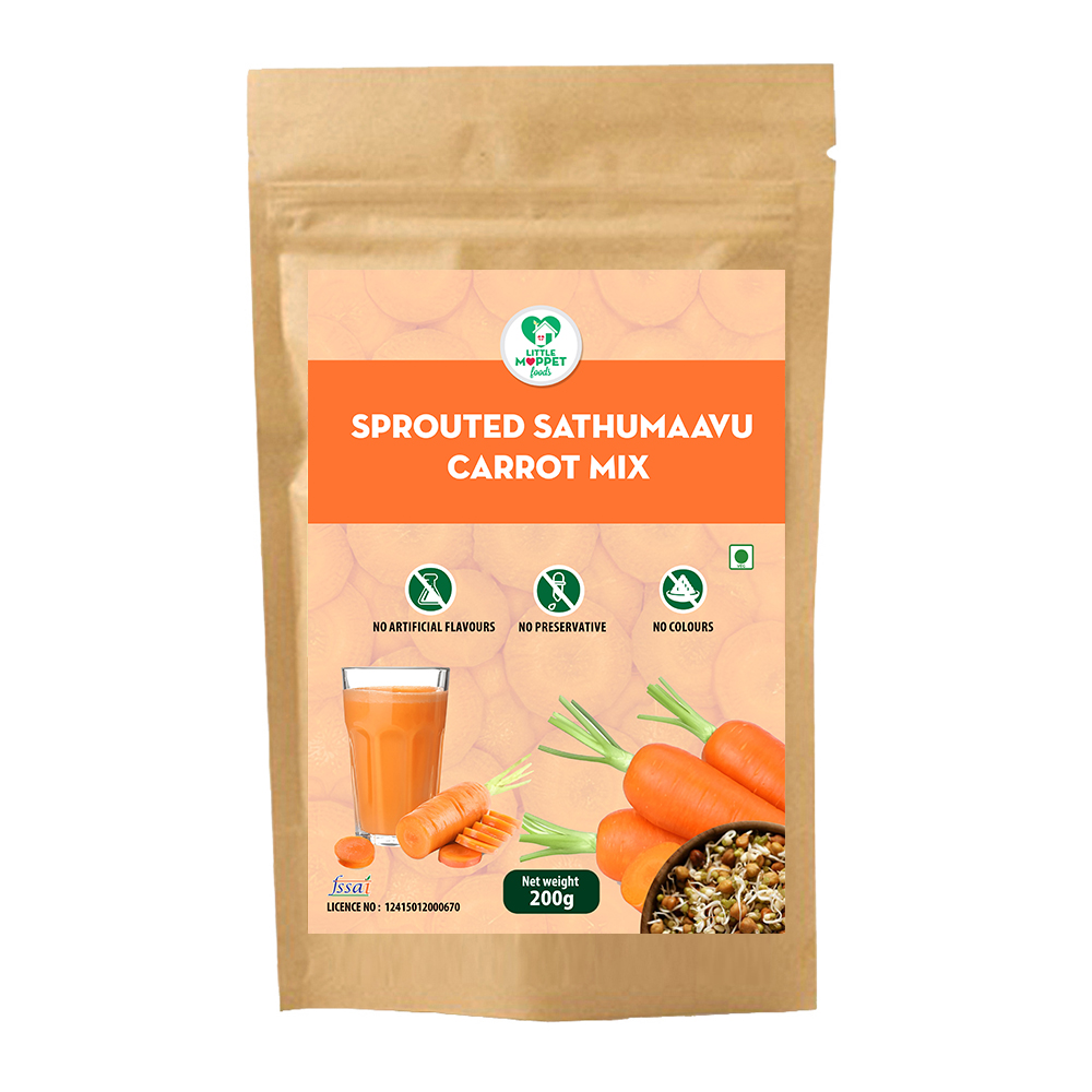 Carrot sprouted Sathumaavu